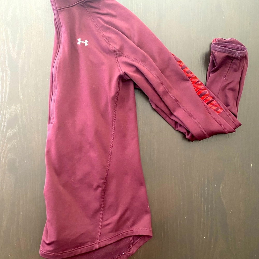 Maroon Under Armour Pullover